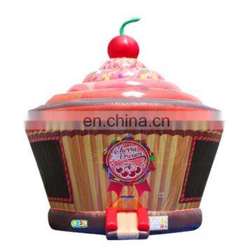 cup cake inflatable bouncer bouncy jumping castle bounce house
