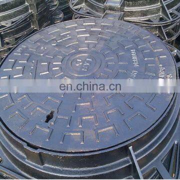 High Quality Square and Round Ductile Cast Iron Manhole Cover photo-2