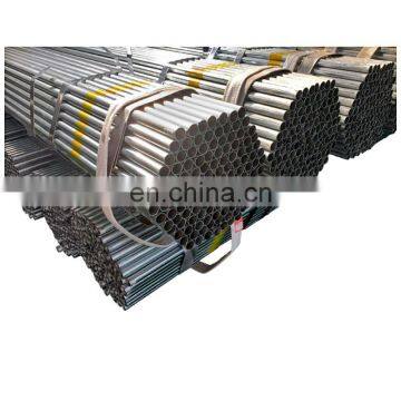 BS1387 carbon steel pipe price list GI pipe sch20 galvanized pipe and tube