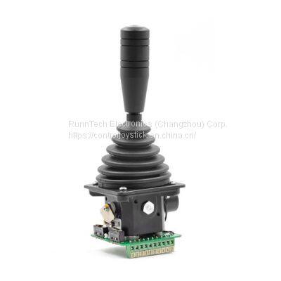 RunnTech Single-axis Self-centering Analog Output Joystick for Variable Speed Control
