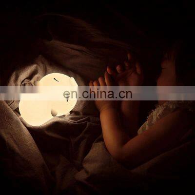 New LED Light Silicone Table Lamp Kids Bedside Night Light photo-2
