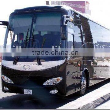 6x4 PK6137 aircraft luxury coach bus 61 seats