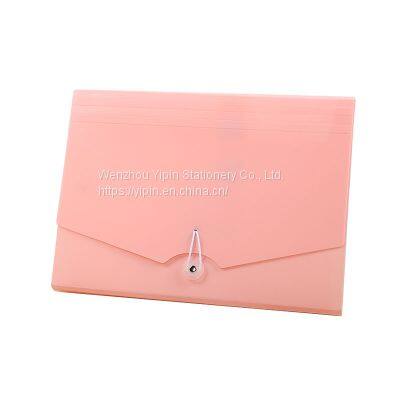 Pastel Color PP Expanding File Folder for Office photo-2