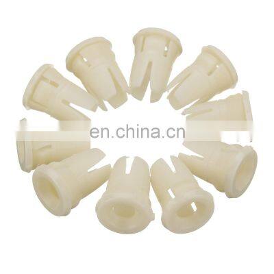 50pcs 9mm Hole Exterior Push Button Spout Plug Moulding Clip Nylon Moulding Insert For Mercedes-Benz W202 W210