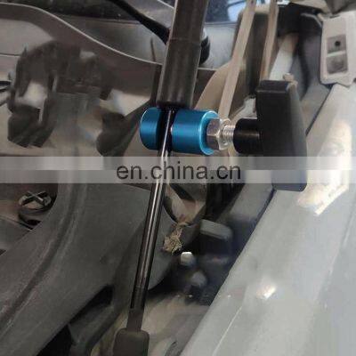 Universal 1Pc Automotive Hood Lift Rod Support Plastic Clamps Pole Clamp Support Shock Prop Strut Stopper Retainer Tool Aluminum photo-5
