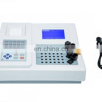 High quality medical lab equipment semi-automatic blood coagulation analyzer