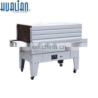 BS-6535LA HUALIAN Stainless Steel Shrink Heat Tunnel PE Film Packing Shrink Tunnel for Bottle