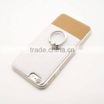 Pu Leather Cover With 360 Degree Rotating Ring Stand Cell Phone Case for Samsung photo-6