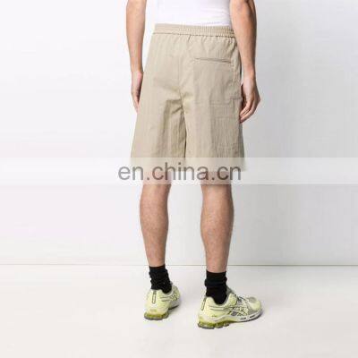 New Design Oem Fashion Custom Logo High Waist Chino Men Cotton Shorts photo-2