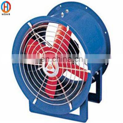 Round Fan Metal High Temperature Axial Flow Fan 380V  for Marine