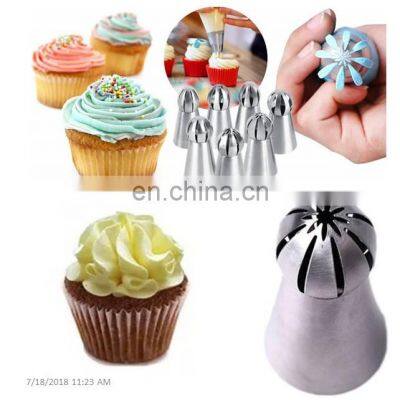 Stainless Steel Cake Baking Decorating Piping Tips, Cake Supplies Accessories Tools Kit photo-3