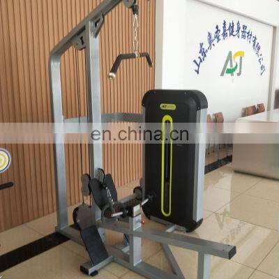 wholesale price Commercial gym fitness equipment back machine ASJ-ZM028 lat pulldown & low row