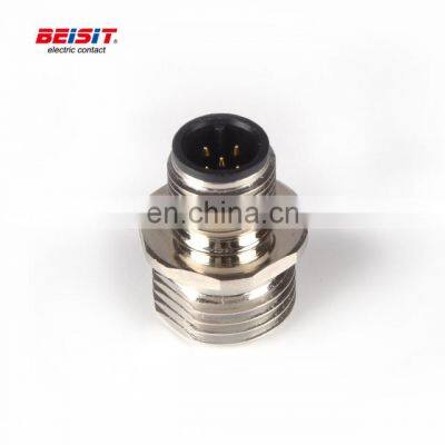 High Durability Military circular connector Male M12A04MF0005