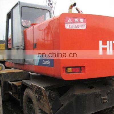 Japan hitachi EX160WD wheel excavator for sale in China