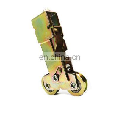 Top quality Iron Shell Zinc Plating Heavy Duty Door And Window bearing Roller Sliding Door Pulleys