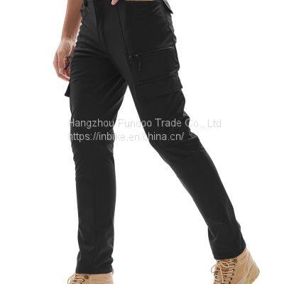 KUTOOK Hiking Camping Pants Softshell Ski Trousers Windproof photo-5