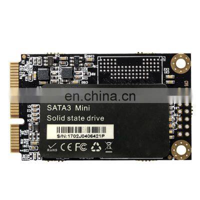 Mini Msata Ssd 32g/64g/128g/256g/512g Ssd MSATA3 With Box Pvc Fast Running Speed For Advertising Machine Office Games Mini Ssd