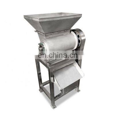 On Sale Double Screw Press Machine With Crusher Industrial Crusher Juicer Apple Hammer Crusher