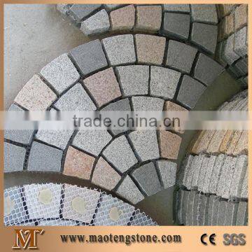 G603 grey granite flamed surface paving slabs