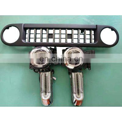 High Quality Headlamp Headlight With Grille and Cornering Lamp Light for TOYOTA FJ CRUISER Head Lamp Head Light 2007-2020 photo-3
