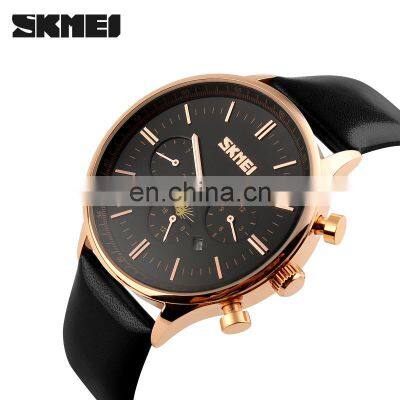 9117 Skmei Female Wristwatch Jam Tangan Wanita Leather French Luxury Brands Watch