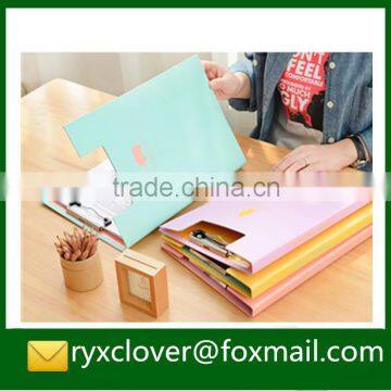 A4 paper double side folding clipboard with OEM/ODM