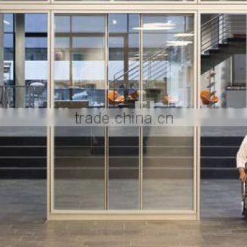 Heavy duty shipping mall automatic door operator