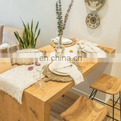 Hot Leaf Seagrass Placemat Table Mat Hand Woven Natural Weave Wall Decor Basket Wholesale Manufacturer