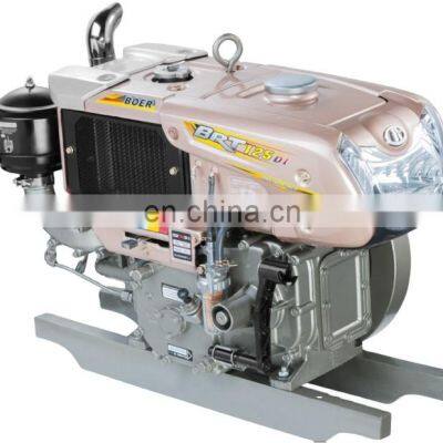 12.5HP Diesel Engine Kubota Type RT125 Water Cooled Single Cylinder