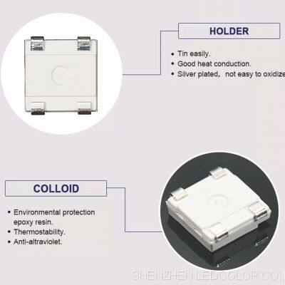 Sk6812/WS2812/lc8812b Compatible RGB LED Chip Addressable Individual IC Built-in Smd 5050 RGB 4PIN photo-4