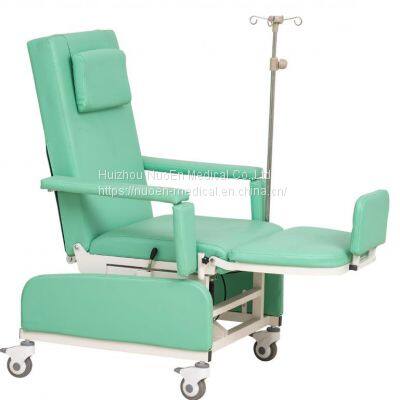 China factory Hospital Furniture Medical Blood Drawing Donate Collection Chair Manual Dialysis Chair