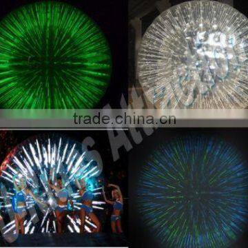Hot Sale Transparence Colorfull Grass Tpu Pvc Inflatable Body Zorb Balls on Snow for Kids 2.6m/2.8m photo-4