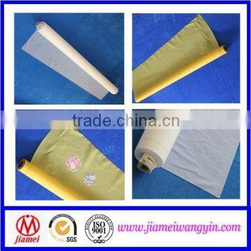 Manufacturers Polyester Screen Mesh/silk Screen Mesh for Printing With Yellow and White
