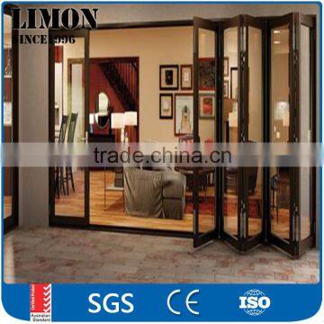 China factory thermal break aluminum bi folding window and door