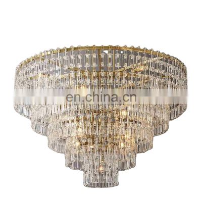 Medieval Modern Ceiling Luminaire Sputnik Chandelier Indoor luxury Crystal chandelier Hotel large decorative lamp