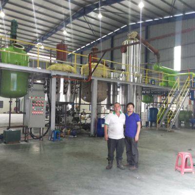 Waste Lube Oil Recovery To Yellow Oil Machine photo-4