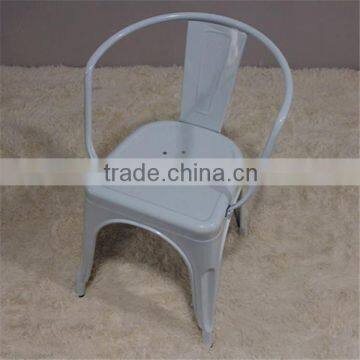 Colorful SH44cm Restaurant Furniture Metal Frame Dining Chair photo-3