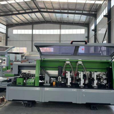 PVC Edge Banding Machine Automatic Wood Edge Bander Melamine Cabinet Edge Banding With End Cutter photo-5
