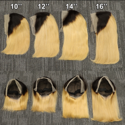 Color Bob Wig 100% Human Hair Virgin Hair Lace Wig Straight photo-5