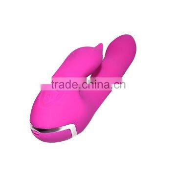 online shopping Multi 8 Speed wholesale full silicone rabbit vibrator sex toy for women