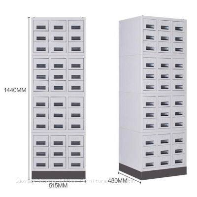 Paraffin Block Organizer - Heavy-Duty 8-Drawer Steel Cabinet with Shock-Absorbing Slides, Holds 500+ Pathology Specimens