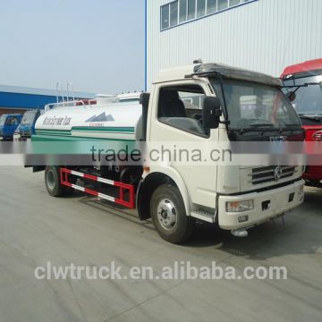 Factory price 6000L left hand drive used trucks Dongfeng 6 ton water truck