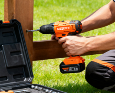 Powerful MECTE M-DD4-10 Electric Drill - 450W, Compact 10mm Drilling Machine photo-5