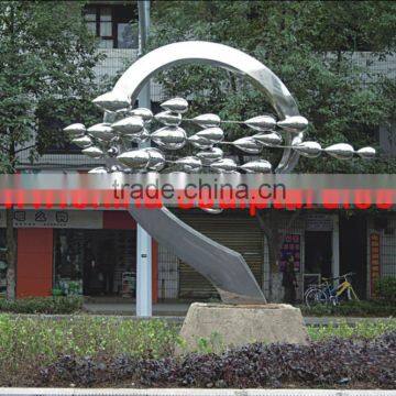 Modern Abstract Arts SS Sculpture for garden decoration