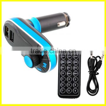 Hot Car Kit MP3 Player FM Transmitter SD LCD Dual USB Charger 3 Color