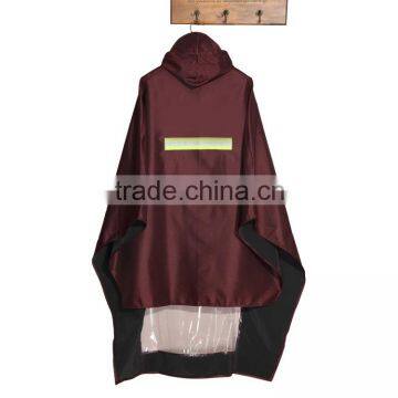 Motorcycle Waterproof Long Funky Pvc Plastic Vinyl Raincoat photo-2