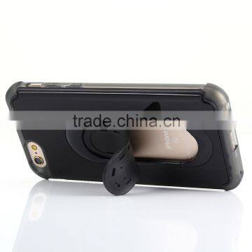 For iphone 6 hard plastic cover ,plastic phone stand