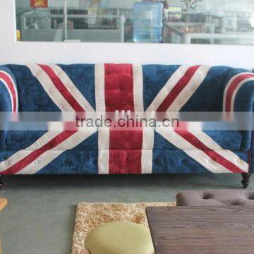 SF-4092-1 Luxury Office Union Jack Sofa