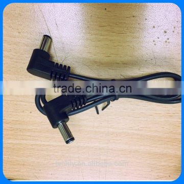 Copper Conductor MetalAnd PVC Insulation 5.5 x2.5connection DC Exrension Cable Assembly