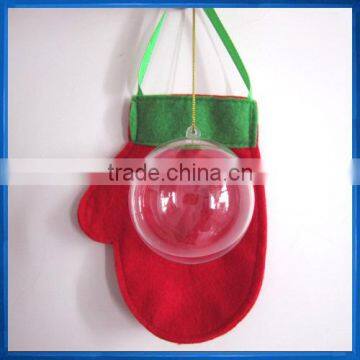 7cm boule transparente,hanging capsule,x'mas bauble